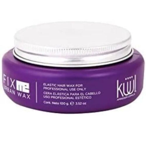 Image of Kuul Fix Me Urban Wax Cera para peinar 3.52oz Purple Frost Elastic Hair Wax